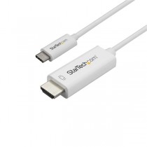 StarTech.com Cable USB-C Macho - HDMI Macho, 2 Metros, Blanco - Envío Gratis