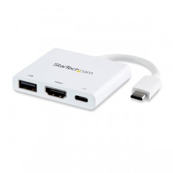 StarTech.com Adaptador USB-C Macho - HDMI 4K Hembra, Blanco - Envío Gratis