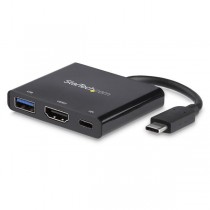 StarTech.com Adaptador Multifunción USB C Macho - HDMI 4K Hembra, Negro - Envío Gratis