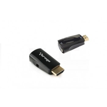 Vorago Adaptador HDMI - VGA + 3.5mm, Negro - Envío Gratis