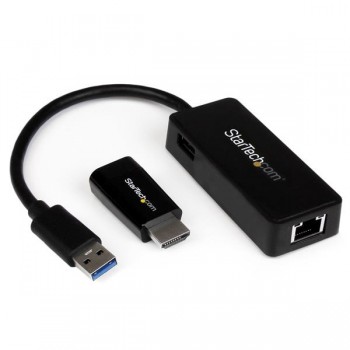 StarTech.com Juego de Adaptadores HDMI - VGA y Ethernet Gigabit para Samsung Chromebook 2 y 3 - Envío Gratis