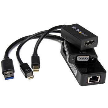 Startech.com Juego de Adaptadores HDMI, VGA y Ethernet Gigabit para Microsoft Surface Pro 3 - Envío Gratis