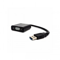 Vorago Adaptador USB 3.0 Macho - VGA Hembra, Negro - Envío Gratis