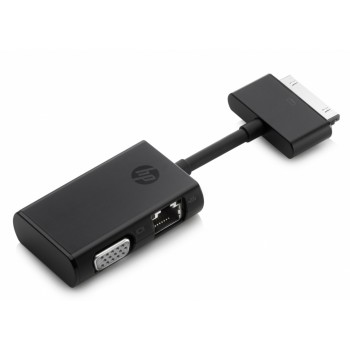 HP Adaptador 70-pin Macho - VGA/RJ-45 Hembra, Negro, para EliteBook Folio 1040 G1 & G2 - Envío Gratis