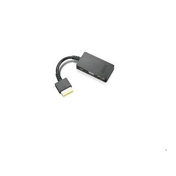 Lenovo Adaptador 3 en 1 RJ-45/VGA/DC para ThinkPad Onelink, Negro - Envío Gratis