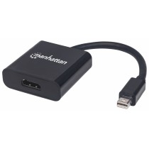 Manhattan Adaptador Mini DisplayPort Macho - HDMI Hembra, Negro - Envío Gratis