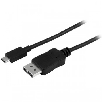 StarTech.com Cable USB-C Macho - DisplayPort Macho, 3 Metros, Negro - Envío Gratis