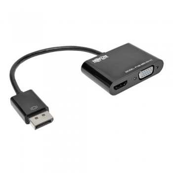 Tripp Lite Adaptador DisplayPort Macho - HDMI/VGA Hembra, Negro - Envío Gratis