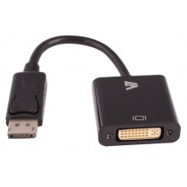 V7 Adaptador DisplayPort Macho - DVI Hembra, Negro - Envío Gratis