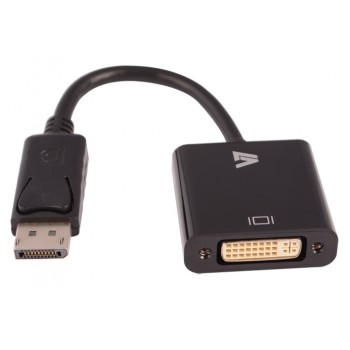 V7 Adaptador DisplayPort Macho - DVI Hembra, Negro - Envío Gratis