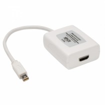 Tripp Lite Cable Adaptador Mini DisplayPort Macho - HDMI Hembra, 15cm, Blanco - Envío Gratis