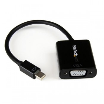 Startech.com Cable Adaptador de Video Mini DisplayPort - VGA, 10cm, Negro - Envío Gratis