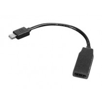 Lenovo Adaptador Mini DisplayPort Macho - HDMI Hembra, 20cm, Negro - Envío Gratis