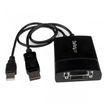 StarTech.com Adaptador DisplayPort/USB A Macho - DVI-D Hembra, Negro - Envío Gratis