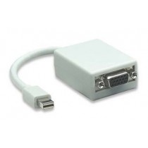 Manhattan Adaptador Mini-DisplayPort Macho - VGA Hembra, Blanco - Envío Gratis