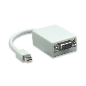 Manhattan Adaptador Mini-DisplayPort Macho - VGA Hembra, Blanco - Envío Gratis