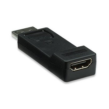 Manhattan Adaptador DisplayPort - HDMI, Alámbrico, Negro - Envío Gratis