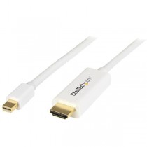 StarTech.com Adaptador Mini DisplayPort Macho - HDMI Macho, Blanco - Envío Gratis