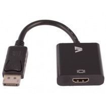 V7 Adaptador DisplayPort Macho - HDMI Macho, Negro - Envío Gratis