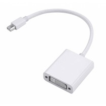 Xtech Adaptador mini DisplayPort Hembra - DVI Hembra, 10cm, Blanco - Envío Gratis