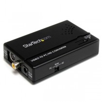 StarTech.com Adaptador de S-Video Macho - VGA Hembra, Negro - Envío Gratis