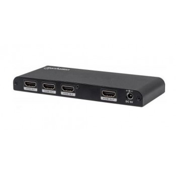 Manhattan Video Splitter HDMI 4K de 3 Puertos, Negro - Envío Gratis