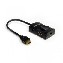 StarTech.com Video Splitter HDMI de 2 Puertos con Audio - Envío Gratis