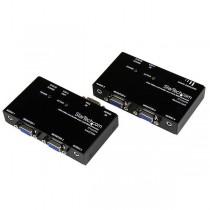 StarTech.com Extensor de Video VGA y Audio por Cable Cat5 UTP Ethernet - 4 Puertos HD15 - Envío Gratis