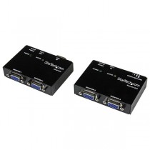 StarTech.com Kit Juego Extensor de Video VGA por Cable Cat5 UTP Ethernet de Red (Serie ST121) - Envío Gratis