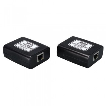 Tripp Lite Extensor de Video USB Alámbrico Cat5/6, 2x USB 2.0, 2x RJ-45, 100 Metros - Envío Gratis