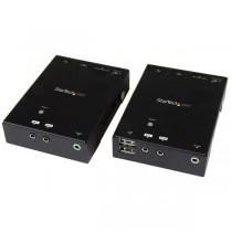 StarTech.com Extensor HDMI por Cat5 HDBaseT con Concentrador USB e IR, 90 Metros - Envío Gratis
