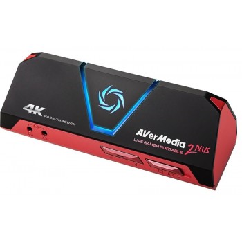 AVerMedia Capturadora de Video Live Gamer Portable 2 Plus, 1x USB 2.0, 2x HDMI, 3840 x 2160 Pixeles - Envío Gratis