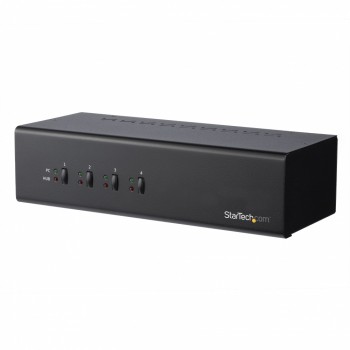 StarTech.com Switch KVM SV431DL2DU3A, 4x USB/10x DVI-I, 4 Puertos - Envío Gratis