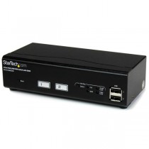 StarTech.com Switch KVM de 2 Puertos VGA con Tecnología de Conmutado Rápido (DDM) y Cables - Envío Gratis