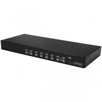 Startech.com Switch KVM 1U OSD, VGA/USB, 8 Puertos - Envío Gratis