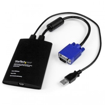 Startech.com Switch KVM NOTECONS02, USB 2.0, VGA, 1 Puerto - Envío Gratis