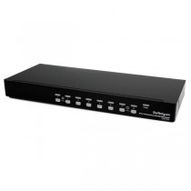 StarTech.com Switch KVM SV831DVIU, DVI, 1U Rack Estante, 8 Puertos - Envío Gratis