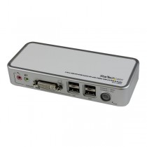 StarTech.com Switch KVM SV211KDVI, Alámbrico, DVI/USB, 2 Puertos - Envío Gratis