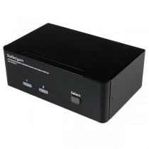 StarTech.com Switch KVM SV231DPDDUA, Alámbrico, USB/DisplayPort, 2 Puertos - Envío Gratis