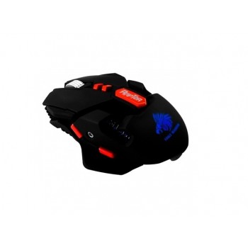 Mouse Gamer Eagle Warrior Óptico Raptor, Alámbrico, USB, 4000DPI, Negro/Rojo - Envío Gratis