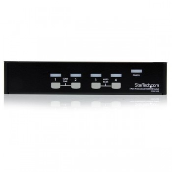 StarTech.com Switch KVM Profesional SV431USB, USB/VGA, 4 Puertos - Envío Gratis