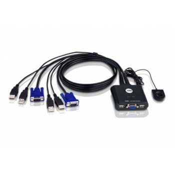 Manhattan Switch KVM 151245, 2x USB, 2x VGA - Envío Gratis