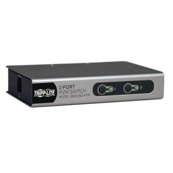 Tripp Lite Switch KVM Desktop Slim B022-002-KT-R, 2 Puertos - Envío Gratis