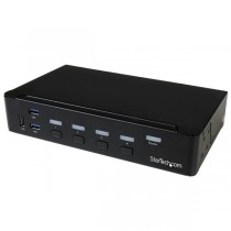 StarTech.com Switch KVM de 4 Puertos DisplayPort 4K con USB 3.0 - Envío Gratis