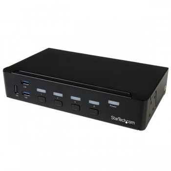 StarTech.com Switch KVM de 4 Puertos DisplayPort 4K con USB 3.0 - Envío Gratis