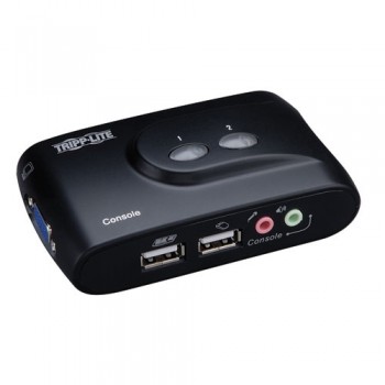 Tripp Lite Switch KVM B004-VUA2-K-R, USB, 2 Puertos - Envío Gratis