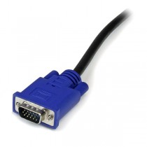 Startech.com Cable KVM Ultra Delgado 2 en 1, USB/VGA Macho - VGA Macho, 1.8 Metros, Negro - Envío Gratis