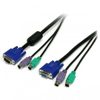 StarTech.com Cable KVM 3 en 1 PS/2 HD-15 VGA, 1.8 Metros - Envío Gratis