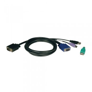Tripp Lite Kit Cable Switch KVM, PS/2 & USB (2 en 1), 1.83 Metros, para B042 - Envío Gratis