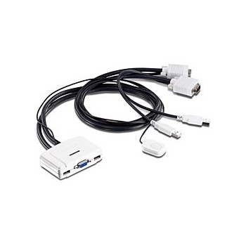 Trendnet Cable Switch KVM TK-217i, USB/VGA, 2 Puertos - Envío Gratis